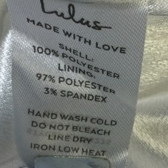 LULU'S S Captured Your Heart White Halter Wedding Formal Maxi Dress NEW B92 - Picture 10 of 11